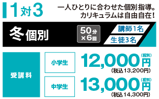 冬　個別